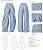 Calça Barrel Aline blue - Imagem 4