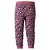 Calça Legging Infantil Feminino em Meia Estampa Onça Rosa Pimpolho Tamanho 21 ao 25 - Imagem 4