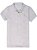 Polo Infantil Masculina Cinza Claro Folhagem Ogochi - Imagem 1