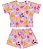 Pijama Infantil Feminino Donuts Rosa Trick Nick - Imagem 3