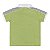 Polo Infantil Masculina em Piquet Cinza e Verde Charpey - Imagem 2