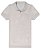 Polo Infanto Juvenil Casual Bege e Branco Floral Ogochi - Imagem 1