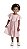 Vestido Infantil Estampa Xadrez Rosa TMX - Imagem 1