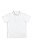 Camisa Infantil Masculina Gola Polo Branca em Meia Malha Elian - Imagem 1