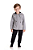 Conjunto de Moletom Infantil Masculino com Jaqueta Cinza e Calça Jogger Preta TMX Kids & Teens - Imagem 2