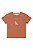 Conjunto Infantil Masculino com Camiseta Marrom e Bermuda Bege Quimby - Imagem 2