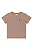 Camiseta Masculina em Manga Curta em Meia Malha na Cor Caqui Quimby - Imagem 1