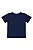 Camiseta Manga Curta em Malha Dry Fit na Cor Azul Escuro Quimby - Imagem 3