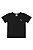 Camiseta Manga Curta em Malha Dry Fit na Cor Preto Quimby - Imagem 1