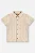 Camisa Social Infantil Masculina em Malha Tricot Offwhite Up Baby - Imagem 1