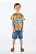Camiseta Infantil Masculina em Meia Malha Estampada com Bichinhos Up Baby - Imagem 1