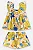 Conjunto Infantil Feminino com Blusa e Short Estampado com Frutinhas em Meia Malha Flame Up Baby - Imagem 1