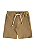 Bermuda Infantil Masculina em Malha Sarjada Marrom Up Baby - Imagem 1