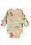 Body para Bebê Manga Longa em Suedine Estampada com Bichinhos da Fazenda Up Baby - Imagem 2