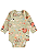 Body para Bebê Manga Longa em Suedine Estampada com Bichinhos da Fazenda Up Baby - Imagem 1