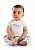 Body para Bebê Menino em Suedine Offwhite Estampado com Bichinhos na Lagoa Up Baby - Imagem 2