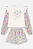 Conjunto Pijama Infantil Feminino em Suedine com Blusa e Short Estampado com Unicórnios Up Baby - Imagem 2