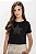 Blusa Juvenil Feminina Preta com Estrela Elian Beats - Imagem 1