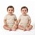 Macaquinho Curto em Suedine Offwhite Kiko Baby - Imagem 2