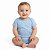 Macaquinho Curto em Suedine Azul Kiko Baby - Imagem 2