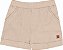 Conjunto para Bebê Menino com Body Manga Curta e Bermuda Social Bege em Tecido Kiko Baby - Imagem 4