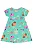 Vestido Infantil Manga Curta Verde com Estampa de Bichinhos Bee Loop - Imagem 2