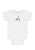Conjunto para Bebê Menino com Body Branco e Short Estampado Up Baby - Imagem 3