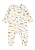 Macacão Longo para Bebê Offwhite com Estampa Cavalinhos Up Baby - Imagem 1