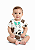Macaquinho para Bebê Branco com Estampa Cachorrinhos Up Baby - Imagem 2