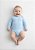Body Manga Longa Azul Claro Kiko Baby - Imagem 2