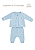 Calça para Bebê em Suedine Azul Kiko Baby - Imagem 2
