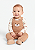 Conjunto Jardineira com Body Manga Longa Ursinhos Bege Kiko Baby - Imagem 2