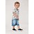 Camisa Polo Infantil Branca com Estampa Dinossauro em Malha Up Baby - Imagem 2