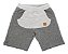 Bermuda Infantil em Moletom sem Felpa Cinza Escuro com Bolso Frontal Up Baby - Imagem 1
