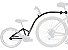 Quadro Reboque Bicicleta Carona Bike Garupa Infantil Aro 20 - Imagem 2