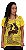 T-shirt Feminina África Mãe Amarela - Imagem 1
