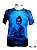 Camiseta Indiana Masculina Buda Mantra Om Azul - Imagem 3