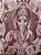 Moletom Indiano Flanelado Com Capuz Unissex Ganesha Bege - Imagem 3