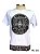 Camiseta Indiana Masculina Mandala Asteca Branca - Imagem 2