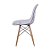 Cadeira DKR - PC Incolor - Base madeira - Imagem 3