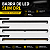 Farol Barra Led Auxiliar 100cm Black Slim DRL Branco e Ambar - Imagem 3