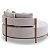 Chaise Vanes Redonda Maior | Design Sofisticado - Imagem 3