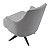 Poltrona Arcadia Giratória | Design, Conforto Premium e Mobilidade Inteligente para Ambientes Modernos - Imagem 3