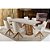 Conjunto de Jantar Allys 1,80m + Geneva 6625/805/6187 - Imagem 1