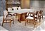 Conjunto de Jantar Zic 2,20m + 8 Cadeiras Zic C/ Botões 6665/6608 - Imagem 1