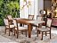 Conjunto de Jantar Extensível Trendy 1,32m + 6 Cadeiras Glassy 6610/6 - Imagem 1