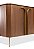 Balcão / Buffet Owl 4 Portas 1,80m – Design Curvo e Minimalista para Ambientes Modernos | Super Lançamento Lakhazza Móveis - Imagem 2