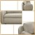 Sofá Willy Leather 2,36m | Couro Natural Legítimo, Design Sofisticado e Conforto Premium para Ambientes Modernos - Imagem 4