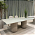 Mesa de Jantar Bamboo | Base Dupla em Ripas de Madeira e Tampo Retangular - Imagem 7