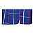 Cueca Samba Canção Xadrez Azul e Vermelho -  NORUEGA  - 100% algodão - Imagem 5